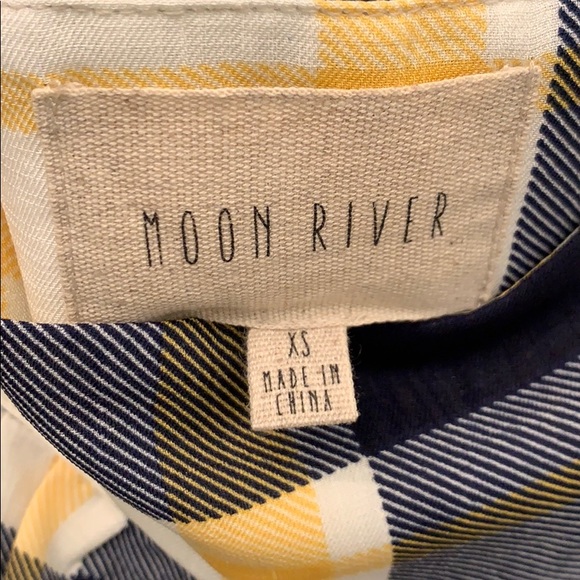 Anthropologie Moon River Off the Shoulder Blouse - Picture 6 of 7